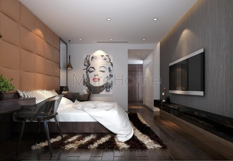 Giường ngủ chung cư hiện đại Giường ngủ chung cư hiện đại