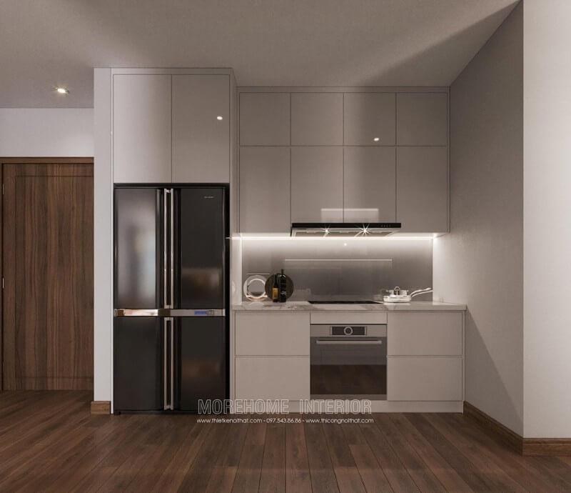 Thiết kế tủ bếp nội thất phòng bếp chung cư Thiết kế tủ bếp đẹp