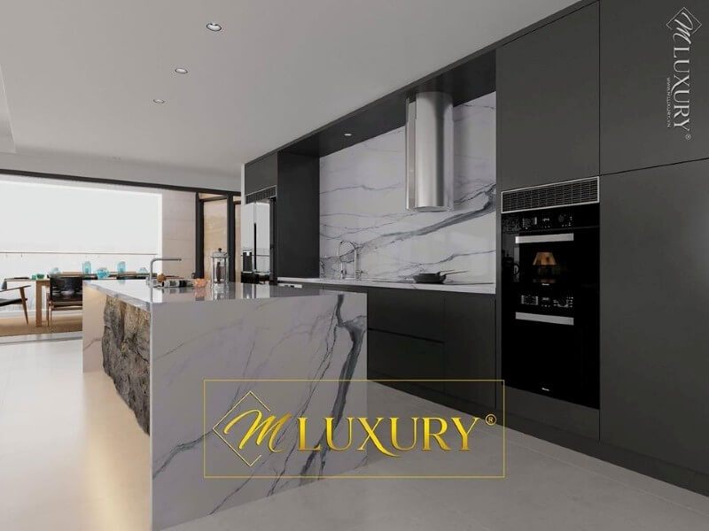 Mẫu thiết kế tủ bếp biệt thự hiện đại đang là xu hướng được nhiều người ưa chuộng nhất hiện nay.